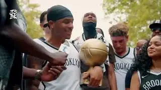 Love Island's Ace Greene wins the first ever Type. Set. Brooklyn. Celebrity Game