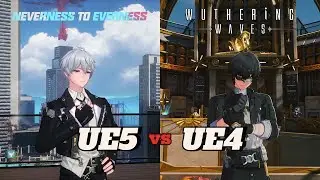 Wuthering Waves UE4 & UE5 Neverness to Everness Character Animation