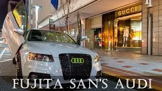 Grey Audi With Green Rings | Fujita San's All Grey Audi
