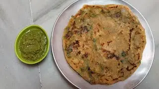 Easy recipe of Aloo Parathe with chutney at home✨ #alooparatha #cooking #trending #food #viral #easy