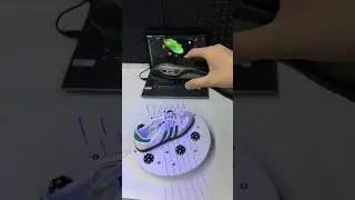 Xscanner 3D Laser scanner scanning shoes in several minutes!#3dscanning