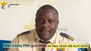 Pot paw&ograve;l #pnh grandans prezante bilan travay enstituisyon 9mas rive 9 avril 2035 xx