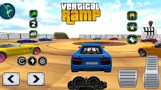 Vertical Mega Ramp Impossible 3D - Car StuntsTracks Racing 3D #1 - Android GamePlay 