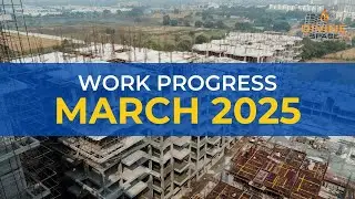 March 2025 Construction Update at Divine Space | By Divine Homes | Gated Community | Tellapur.