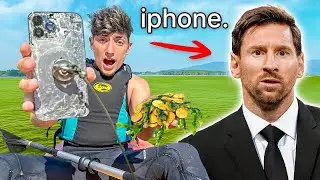 ENCONTR&Eacute; el IPHONE PERDIDO de LEO MESSI en un LAGO (PEL&Iacute;CULA)