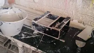 Amazing worker mixing plaster   || DIY GYPSUM & GYPSUM BOARD