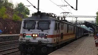 3 in 1 | Samarsata + Mandovi + Siddheshwar | Arrival + Departure + Skip | Thane Railway Station 