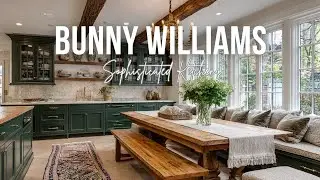 Sophisticated Kitchens Inspired by Bunny Williams with Layered Elegance and Warmth