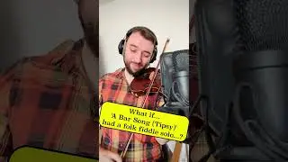 What if A Bar Song, by Shaboozey, had a folky fiddle solo&hellip;?🤠🎶 #countrymusic #musician #violin #pop