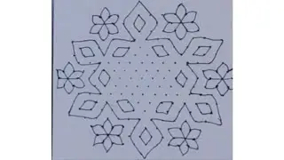 17*9 dots rangoli designes 2025🌻🌺              simple & festival rangoli designes🌺🌺🌺