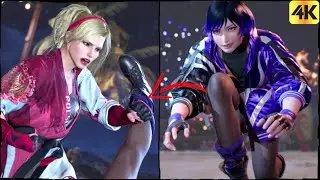 LIDIA vs REINA in Tekken 8 for the First Time