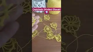 &Ccedil;eyizlerin G&ouml;zdesi Olacak! 💎 3 Sırada Kolay Runner! #crochet #dantel