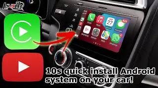 How to convert OEM Carplay to Android system with wireless Carplay? AI box demo on 2018 Honda Fit