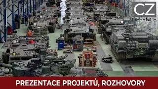 VOP CZ se připravuje na kompletaci obrněnců CV90 a chce se pod&iacute;let na servisu nov&yacute;ch tanků pro AČR