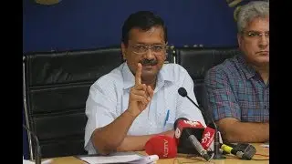 Delhi CM Arvind Kejriwal's Press Conference