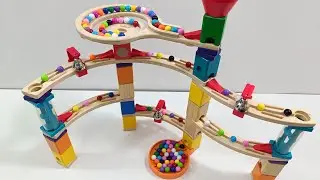 ASMR Marble Run 🌀 Quadrilla Spiral Tower Highlights!