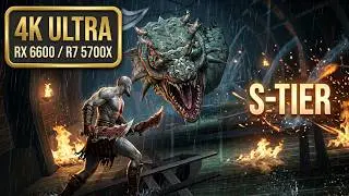 GOD OF WAR / RYZEN 7 5700X / RX 6600 / TEST 2160P ULTRA #godofwar #hackandslash #a&ccedil;&atilde;o #aventura