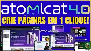 Atomicat 4.0 Melhor Criador de P&aacute;gina de Vendas e P&aacute;gina de Pressel para Google Ads - Atomicat Pages