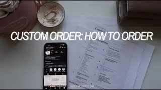 ИНДИВИДУАЛЬНЫЕ ЗАКАЗЫ - КАК СДЕЛАТЬ ЗАКАЗ У МЕНЯ | ТОЛЬКО В INSTAGRAM