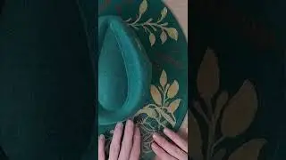 Adding paint and vinyl to a Hat