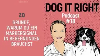 Warum du ein Markersignal f&uuml;r entspannte Hundebegegnungen brauchst 🐕💨 | Dog It Right Podcast