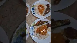 Minivlog # Today lunch fishcurry# fish fry# 😋 yummy# shortsviral #food# Samayal Osai