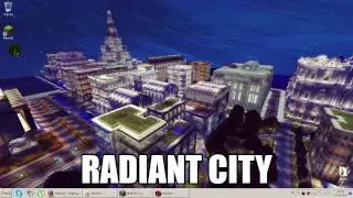 Как скачать и установить карту Radiant City (Minecraft)