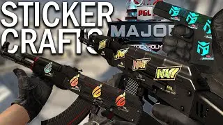 PGL Stockholm 2021 Sticker Crafts!! [4x Crafts]