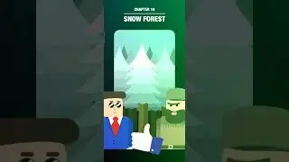 Mr Bullet in the Snow Forest gameplay walkthrough.