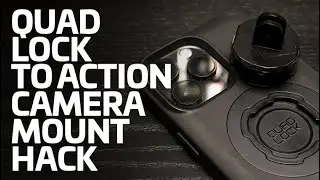 Quad Lock to action camera mount hack