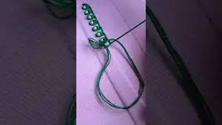 #handembrodeiry #embrodering #bracelet #embroidery