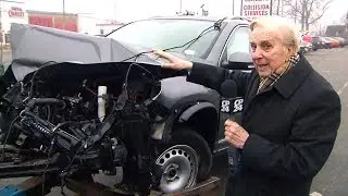 Lloyd Robertson on being crashed into on the DVP