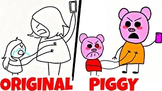 DAME ESE CELULAR !!! [Piggy x Original Animation]