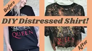 DIY DISTRESSED SHIRT