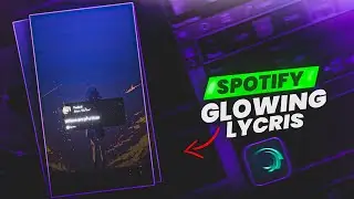 Instagram Trending Spotify Lyrics With Raindrop Effect on Andriod | Alight Motion