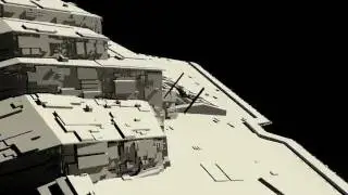 TIE Fighter flyby of Star Destroyer Bridge.avi