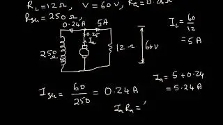 Numerical Examples on EMF equation of DC generators