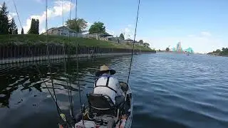 Goderich 2022 kayak bass fishing