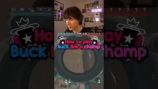 How to CORRECTLY play buck in R6