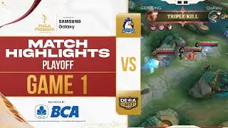 (MLBB WOMEN) MATCH HIGHLIGHT -  WHITE EAGLES LADIES VS DEWA UNITED EVE -  GAME 1 - PLAYOFFS