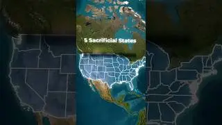 💥 5 States Targeted First in WW3 🔥🌍🇺🇸 #shorts #trending #geography