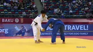 Takeshi TAKEOKA 🇯🇵 🆚️ Nurali EMOMALI 🇹🇯 | полуфинал /-66кг | Большой Шлем Баку 2023
