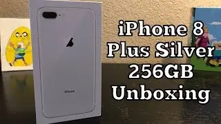 iPhone 8 Plus Silver 256GB Unboxing
