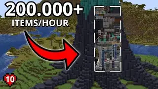 I Built The Best Tree Farm In Minecraft Hardcore