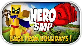 BACK FROM HOLIDAYS! COOL REDSTONE STUFFS! : Minecraft Hero SMP (Ep.4)
