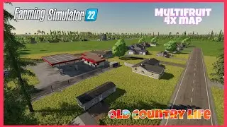 OLD COUNTRY LIFE - NEW MOD MAP: FARMING SIMULATOR 22 *FLY OVER*