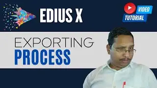 Edius X | Exporting  Background Process | Video Editing Tutorial in Hindi #videoediting  #edius10