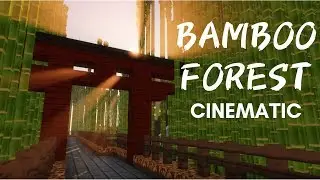 Minecraft Japanese Bamboo Forest | Cinematic (NewChannel DaniBlitz_Productions)