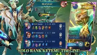 GAMEPLAY GRANGER KETIKA TIM FEEDER ❗ MASIH BISA MENANG❓| MLBB #mobilelegends #granger #mlbb 