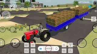 Indian tractor stunt game 